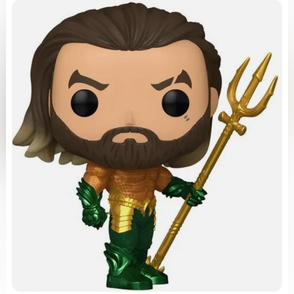 NWT - Funko Pop! Movies DC Aquaman #1301 Aquaman - Picture 2 of 6